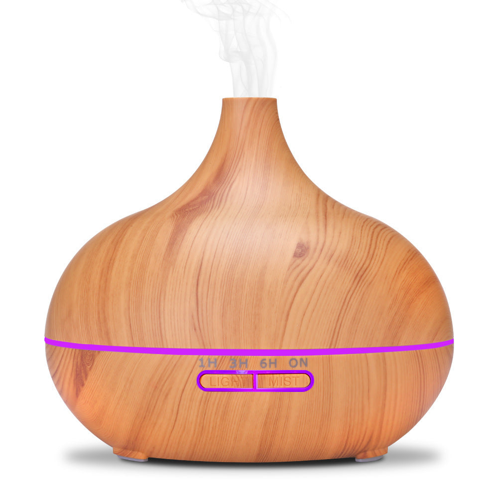 MokuMist™|木目調アロマディフューザー(400ml・リモコン付き)