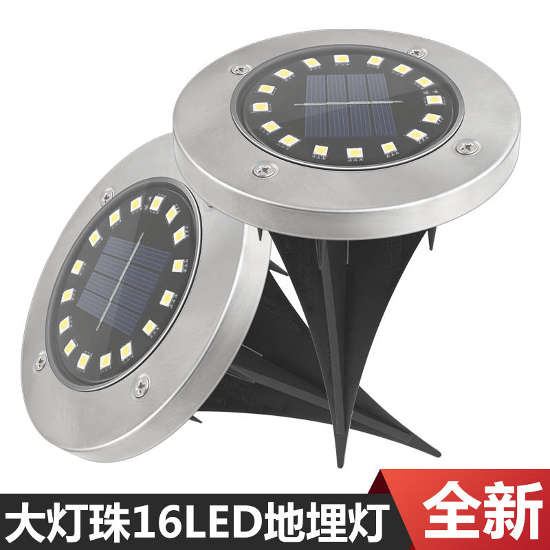LumiSoil16™|埋め込み式16LEDソーラーライト