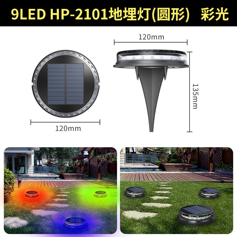 LumiSoil16™|埋め込み式16LEDソーラーライト