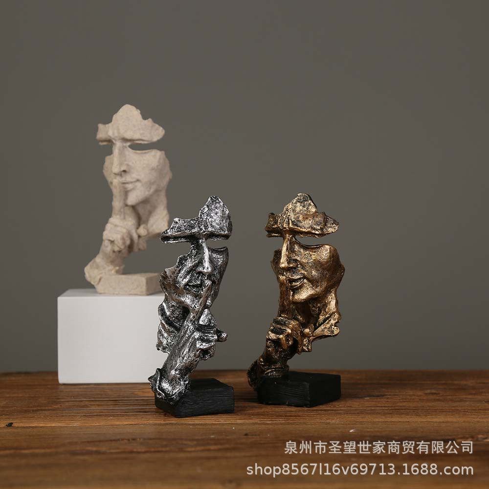 Silenceアート™|洗練された静けさのレジン彫刻オブジェ