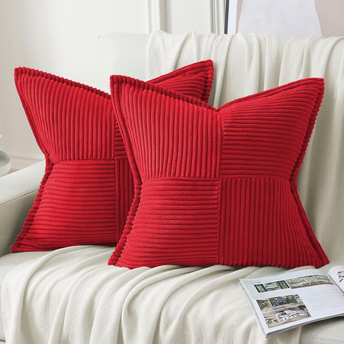 LinoCushion™|コーデュロイ素材のシンプルクッションカバー
