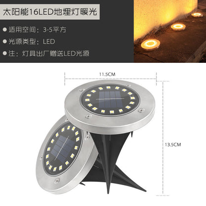LumiSoil16™｜埋め込み式16LEDソーラーライト