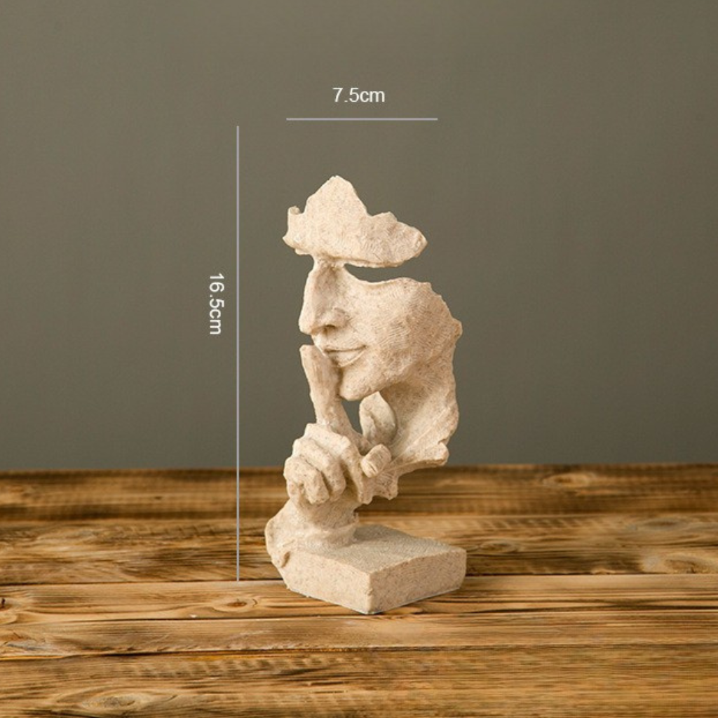 Silenceアート™｜洗練された静けさのレジン彫刻オブジェ