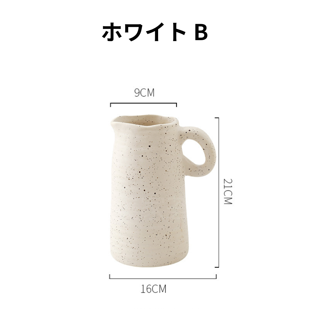 NordicVase™｜北欧風マットセラミック花瓶 インテリアフラワーベース