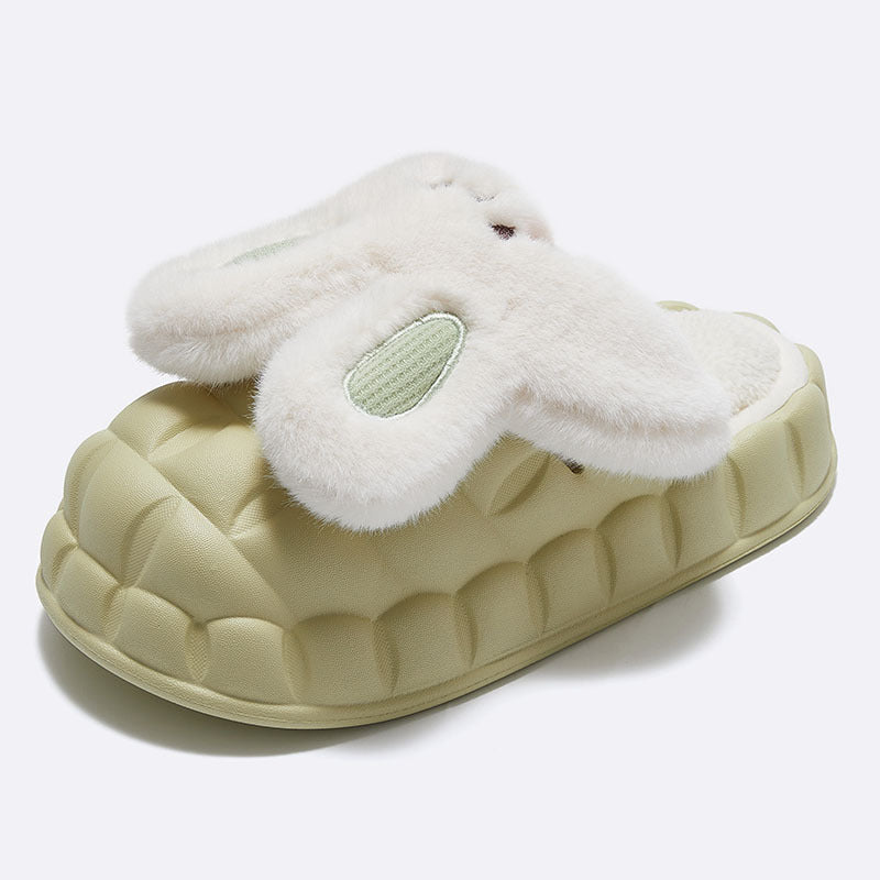 BunnyStep Slippers™｜うさぎルームスリッパ（ユニセックス・秋冬用）