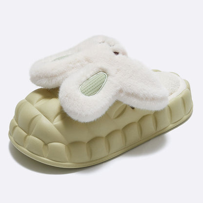 BunnyStep Slippers™｜うさぎルームスリッパ（ユニセックス・秋冬用）