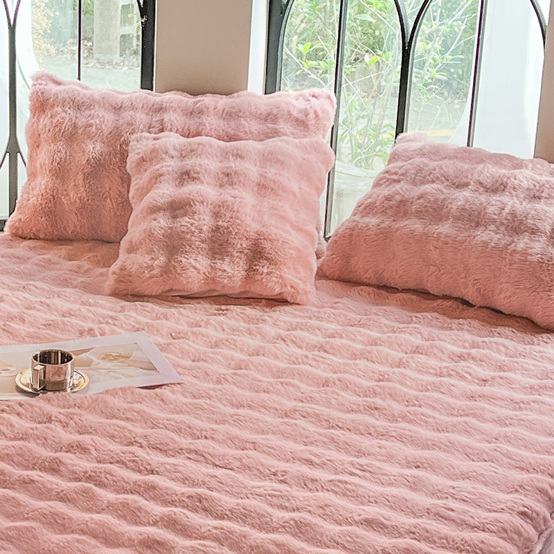 CozyTuscanyピローケース™｜厚手ミルクファーふわもこ枕カバー