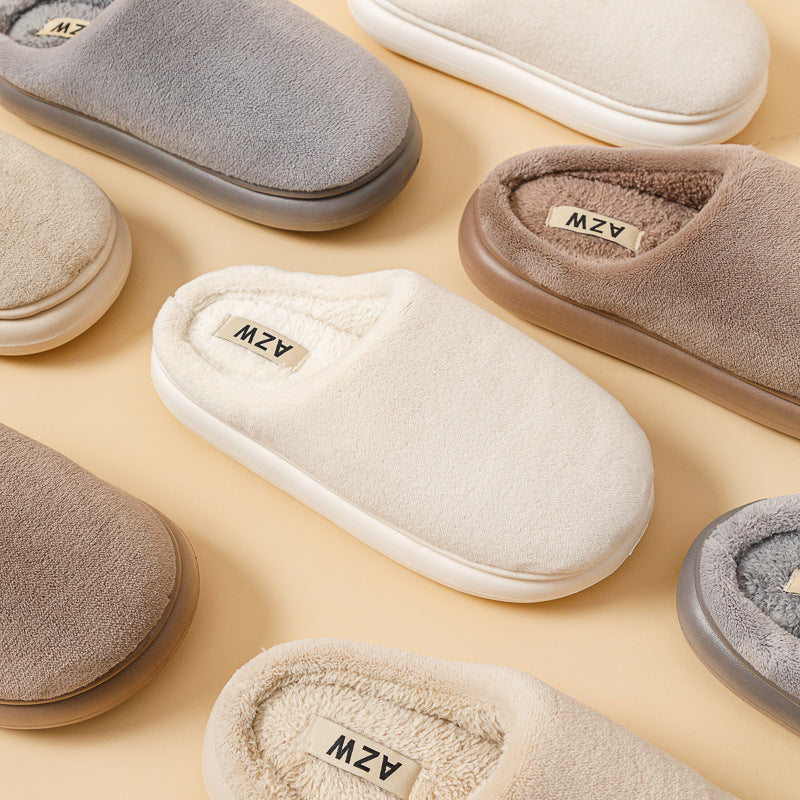 CloudStep Slippers™｜綿素材ルームスリッパ（秋冬・ユニセックス）