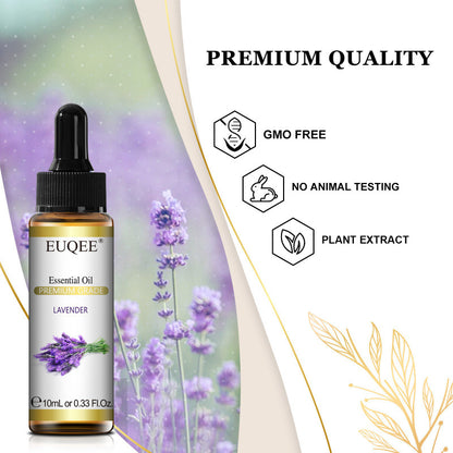 EUQEEラベンダーエッセンシャルオイル™｜天然アロマオイル 10ml