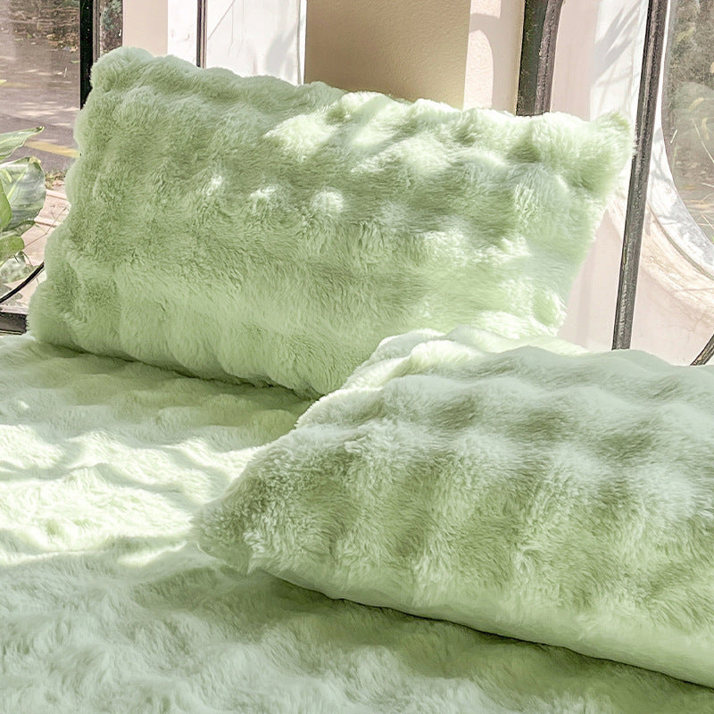 CozyTuscanyピローケース™｜厚手ミルクファーふわもこ枕カバー