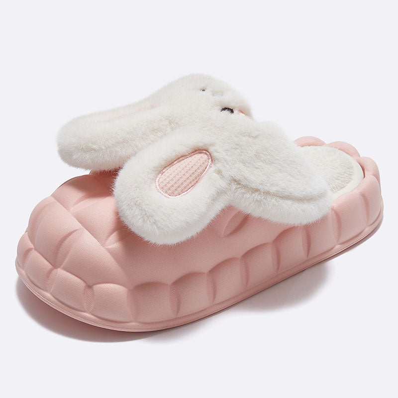 BunnyStep Slippers™｜うさぎルームスリッパ（ユニセックス・秋冬用）