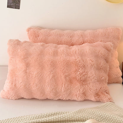 CozyTuscanyピローケース™｜厚手ミルクファーふわもこ枕カバー