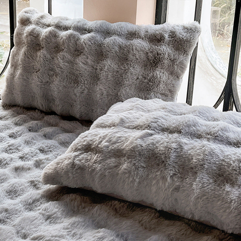 CozyTuscanyピローケース™｜厚手ミルクファーふわもこ枕カバー