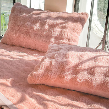 CozyTuscanyピローケース™｜厚手ミルクファーふわもこ枕カバー