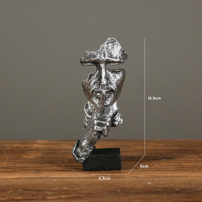 Silenceアート™｜洗練された静けさのレジン彫刻オブジェ