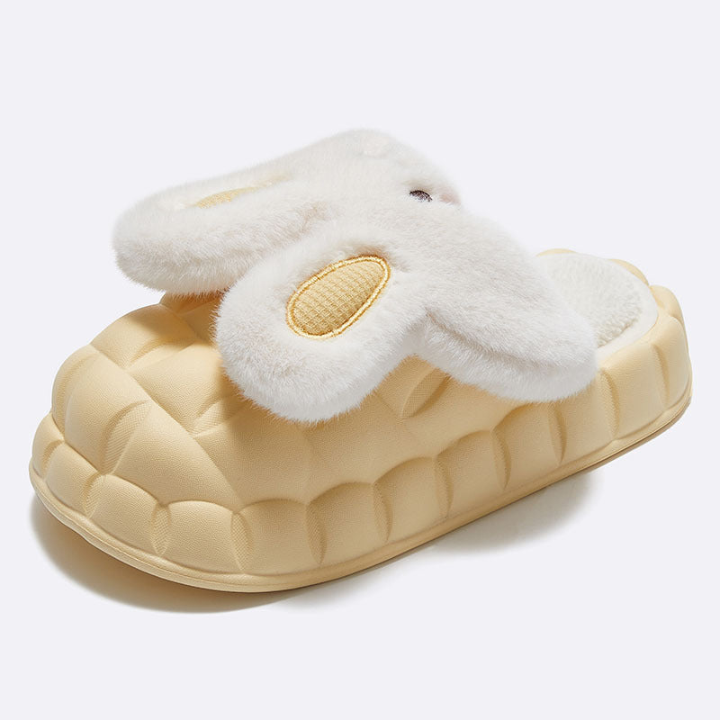 BunnyStep Slippers™｜うさぎルームスリッパ（ユニセックス・秋冬用）