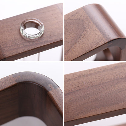 ZenWood Vase™｜ウッドフレーム一輪挿しフラワーベース（モダン和風）