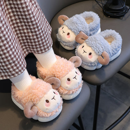 Sheepoキッズスリッパ™｜ふわもこ羊ルームシューズ