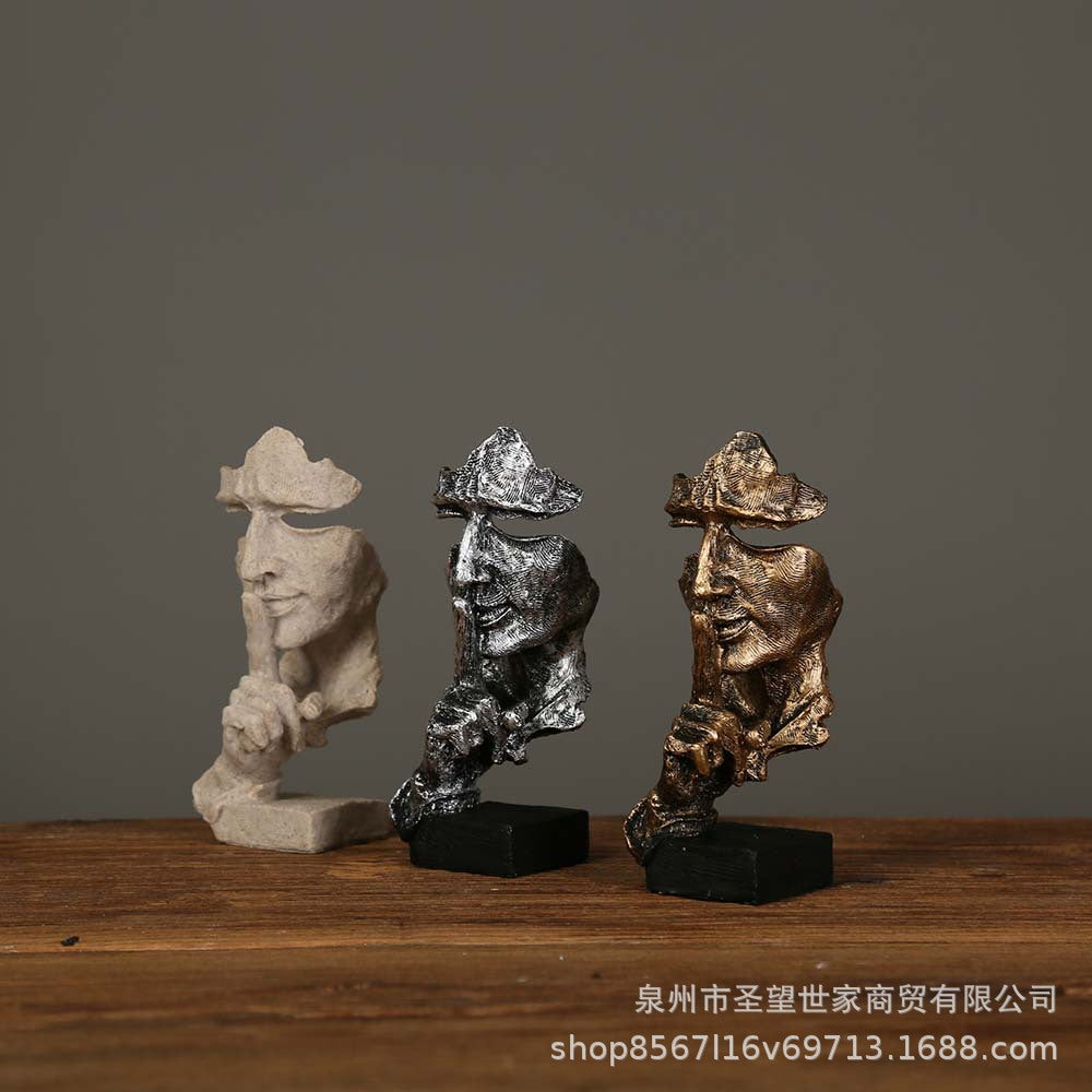 Silenceアート™｜洗練された静けさのレジン彫刻オブジェ