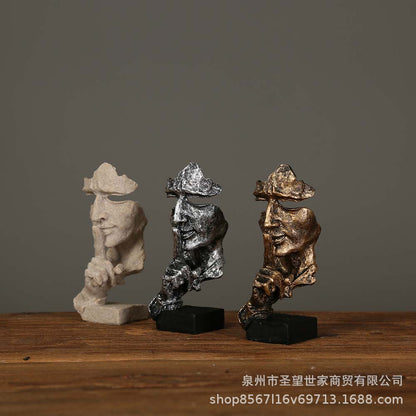 Silenceアート™｜洗練された静けさのレジン彫刻オブジェ