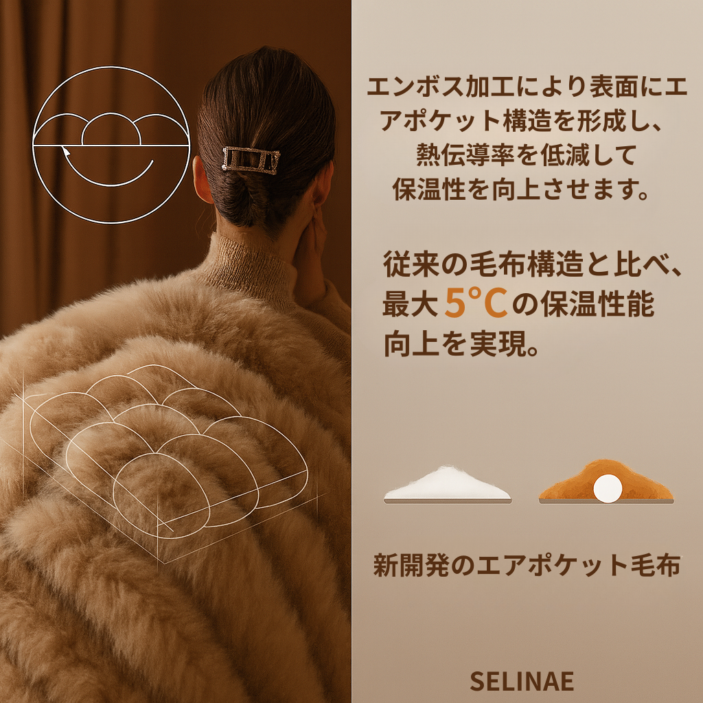 CozyTuscany™｜ダブルフェイス泡ベルベットブランケット