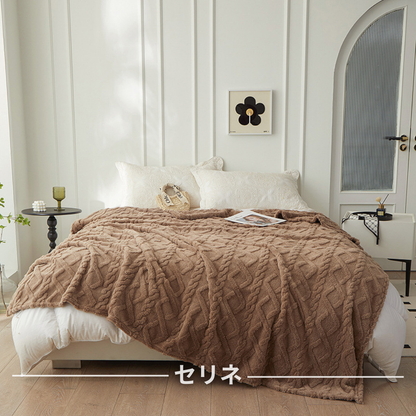 Veluttoブランケット™｜ふわふわベルベット調ソファブランケット