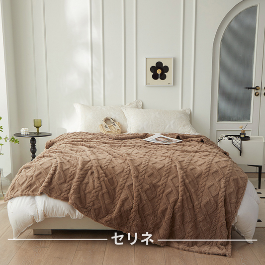 Veluttoブランケット™｜ふわふわベルベット調ソファブランケット