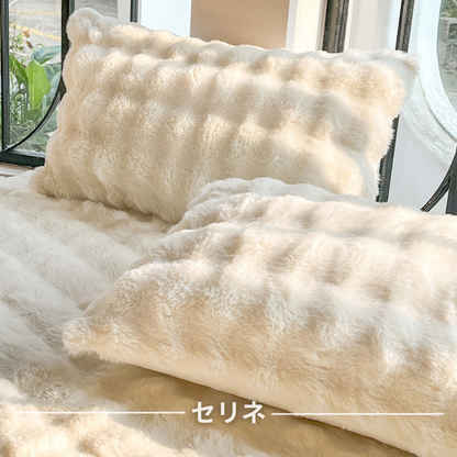 CozyTuscanyピローケース™｜厚手ミルクファーふわもこ枕カバー