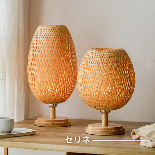 ZenBamboo Light™｜竹製テーブルランプ（和モダン・ナチュラル照明）