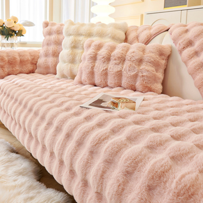 RabbitNest Cover™｜うさぎファープレミアム ソファカバー