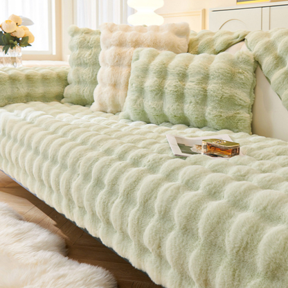 RabbitNest Cover™｜うさぎファープレミアム ソファカバー