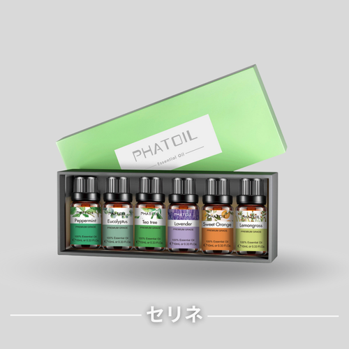 PHATOILエッセンシャルオイルセット™｜6種の香りギフトボックス